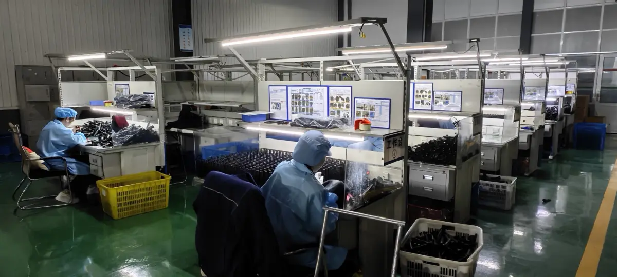 Factory inspection-line operator